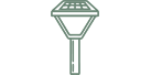 Iluminación exterior solar